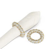 Bead & Ribbon Wrap Napkin Ring
