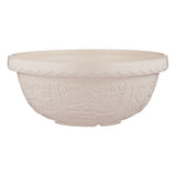 Large cream forest mixing bowl