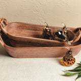 Wood Twist Dough Bowl