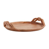 Wood Braided Tray