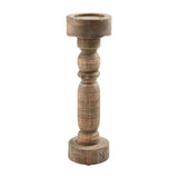 Chunky Wood Candle Stick