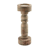 Chunky Wood Candle Stick