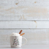 Holly Ho Ho Ho Tree Ceramic Mug