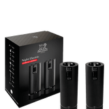 Gift box – Set of Line Electric Matte Black Salt and Pepper Mills