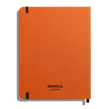 Medium Hard Ruled Journal | Bold Orange