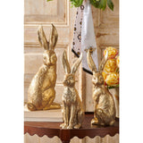 Antique Gold Rabbit