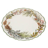 Winters Forest Christmas Oval Platter