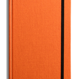 Medium Hard Ruled Journal | Bold Orange