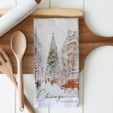 Christmas City Tea Towel | Amherstburg