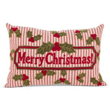 Merry Holly Pillow