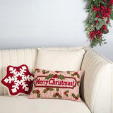 Merry Holly Pillow