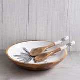 Mango Wood  Round Bowl
