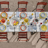 Rafaela Cornflower Blue Dinner Plate