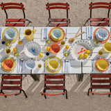 Rafaela Tangerine Dinner Plate