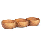 Triple Serving Bowl