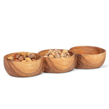 Triple Serving Bowl