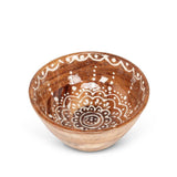 Wood Sunburst Bowl