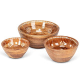 Small Bowl with Dot & Flower