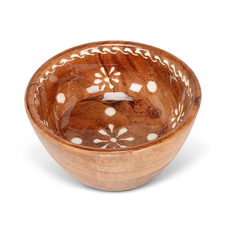 Small Bowl with Dot & Flower