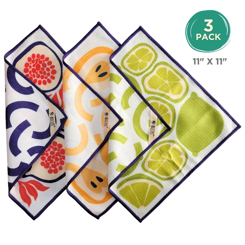 Buzzee Dual Sided - Wash Cloth/ Mini Towels