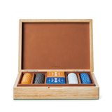 Lacquered Wood Poker Set