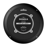14" Runwell Clock | Chrome/Navy