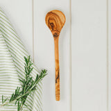Olive Wood Round Spoon