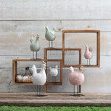 County Chickens Décor Roosters