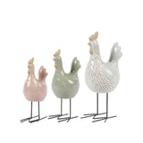 County Chickens Décor Roosters