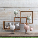 County Chickens Décor Hens