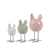 County Chickens Décor Hens