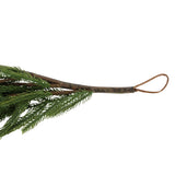 Norfolk Real Touch Pine Mantle Garland 6"