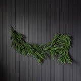 Norfolk & Cypress Mixed Real Touch Garland - 9 ft