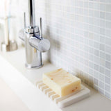 Self-Draining Silicone Soap Tray