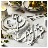 45 Piece Flatware Set Matted satin finished