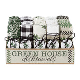 Green House Dish Towel