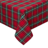 Holiday Tartan Plaid Tablecloth - 52 x 52"