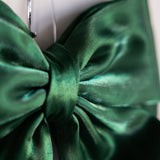 Emerald Green Gauze Bold Bow