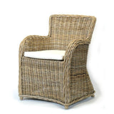 Rattan Armchair With Cushion