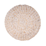 Palma Woven Placemat Round White