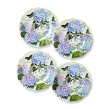 Garden Path Melamine Set of 4 6in Canape Plates