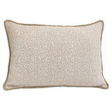 Block Print with Flange Cushion