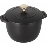 Cast iron round Rice cocotte - 1.75 Black