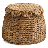 Round Scallop Basket