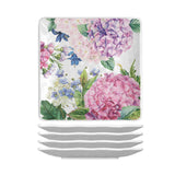 Wild Hydrangea Melamine Canapé Plate Set