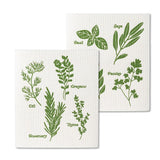 Assorted Herbs Dishcloth
