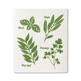 Assorted Herbs Dishcloth