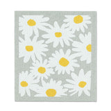 Daisies & Stripes Dishcloth