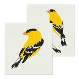 Finch Dishcloths. Set of 2