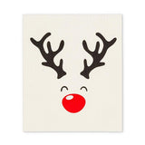 Rudolph & Names Dishcloths